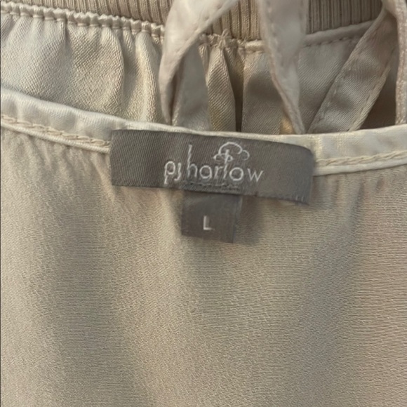 pjharlow-Elegant Cream Loungewear/PJ Set - Picture 2 of 7